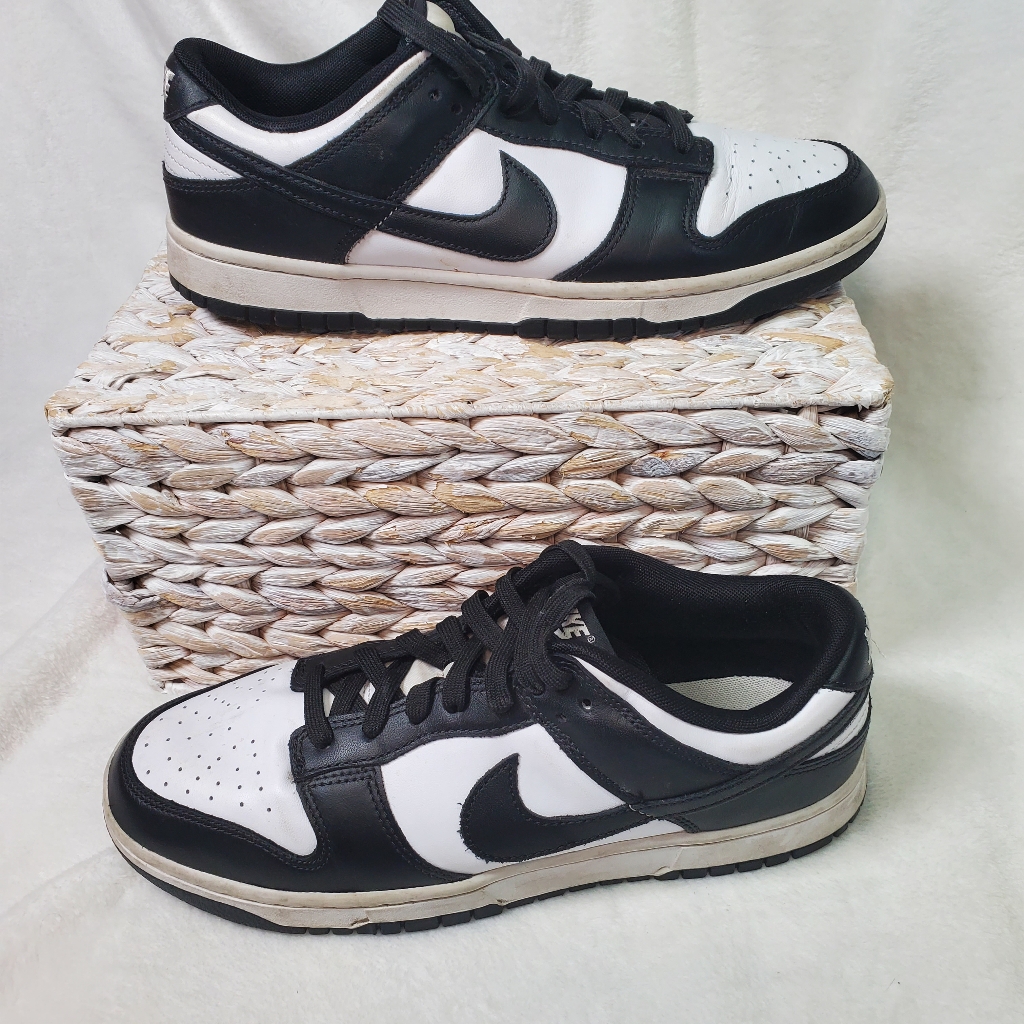 Nike Dunk Low '08 Panda (2011) Black White Athletic Sneakers Mens 9 Activewear